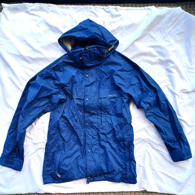 Helly Hansen Womens Blue Rain Coat